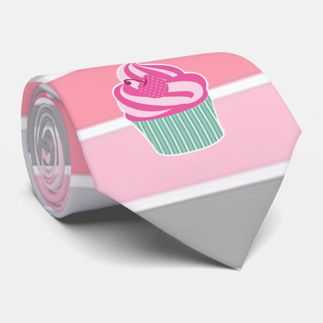 Trendy Stripes, Cupcake Tie (Rolled)