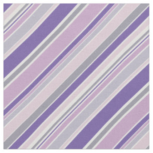 Trendy Stripes Purple Fabric