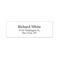 Trendy Stylish Black & White Plain Elegant Modern