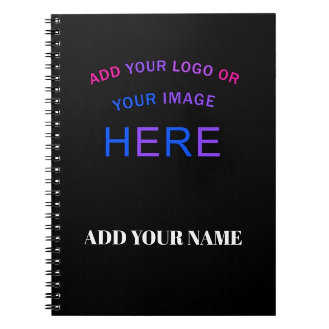 Trendy Stylish Brand Personalised   Notebook (Front)
