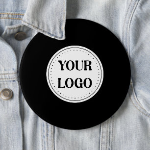 Trendy stylish & elegant branded 6 cm round badge