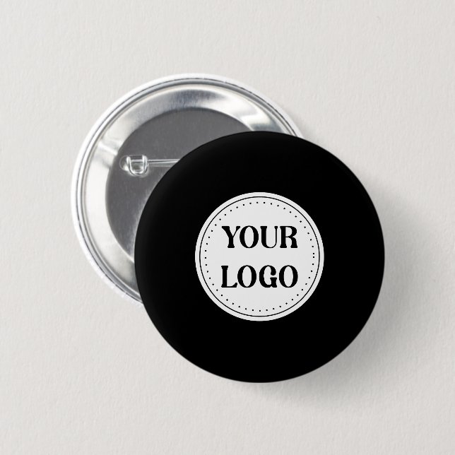 Trendy stylish & elegant branded 6 cm round badge (Front & Back)