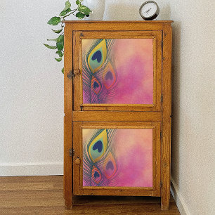 Trendy Stylish Peacock Feathers Tissue Paper