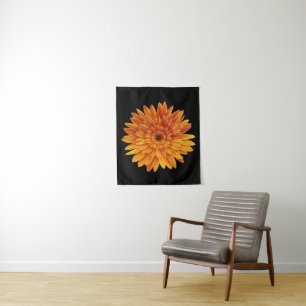 trendy sunflower floral  tapestry