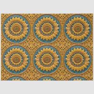 Trendy Sunflowers Beautiful Collection Tissue Paper