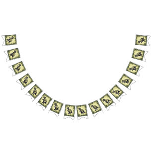 Trendy T-Rex Dinosaur Party bunting banner