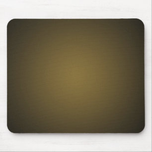 Trendy Tan and Black Grainy Vignette Mouse Pad