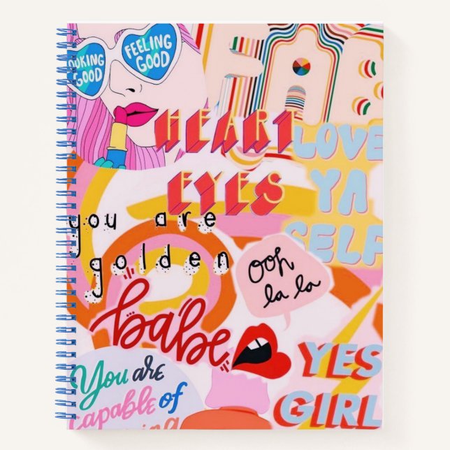 Trendy Teen Journal Notebook (Front)
