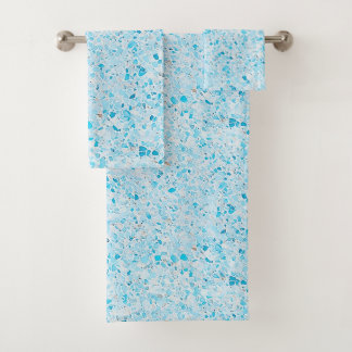 Trendy Terrazzo Bath Towel