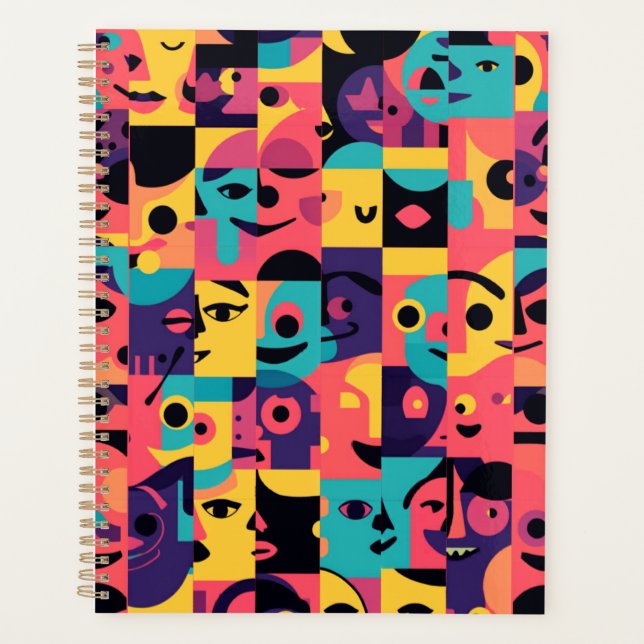 Trendy Tote Bag – Minimal & Modern Carry Bag Planner (Front)