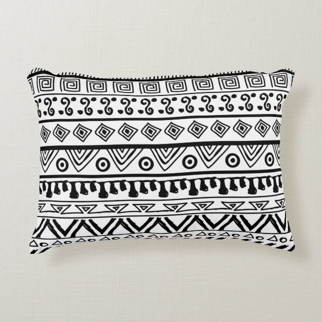Trendy Tribal Pillow (Front)