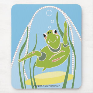 Trendy Turtle Mousepad