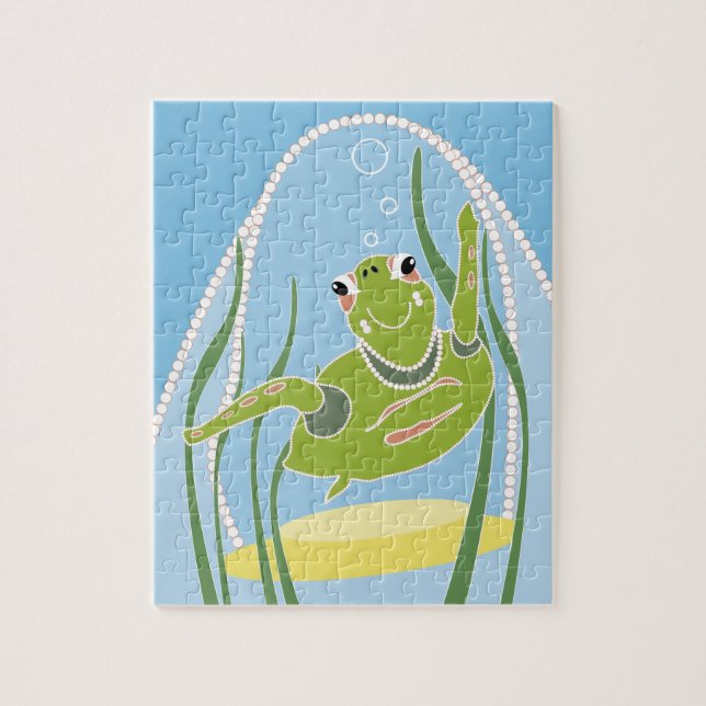 Trendy Turtle Puzzle (Vertical)