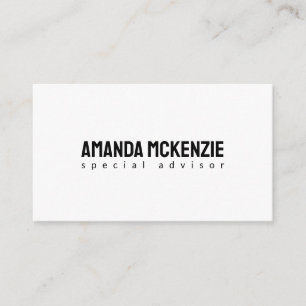 Trendy Unique Creative Minimalist Design Enclosure Card