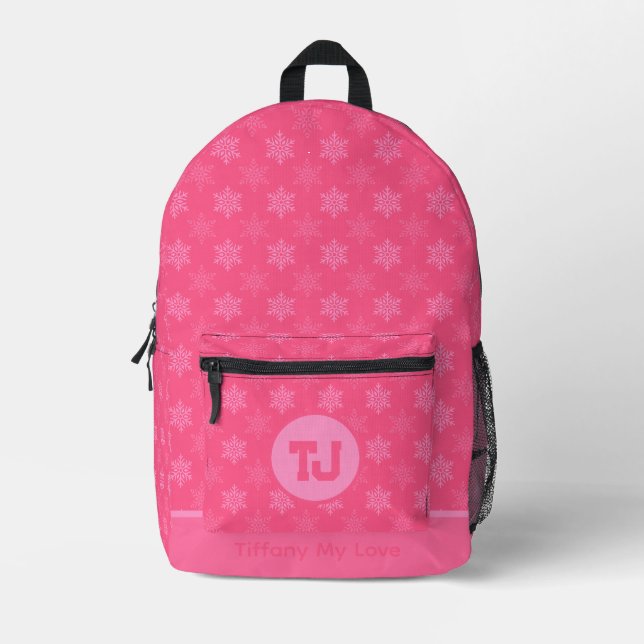 Trendy Vacation Sport School Backpack (Front)