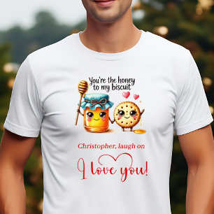 Trendy Valentine Funny Food Love Gift Men T-Shirt