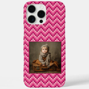 Trendy Valentine Gifts For Husband Geometric Motif iPhone 16 Pro Max Case