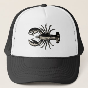 Trendy vintage Lobster Trucker Hat