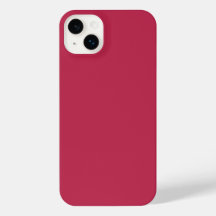 Trendy viva magenta solid colour Case-Mate iPhone