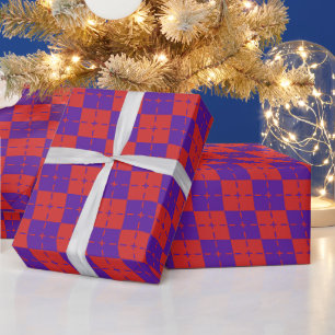Trendy Whimsical Festive Cheerful Mothers Day Wrapping Paper