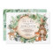 Trendy Woodland Greenery Animals Boy Baby Shower