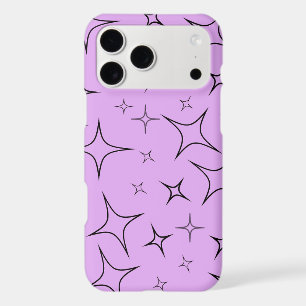 Trendy Y2K Lavender Sparkle Pattern Phone Case