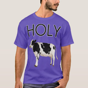 Trendy z unisex adult  Holy Cow , Red, Small US  T-Shirt