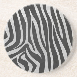 Trendy Zebra Animal Print Pattern created by Imagi Coaster
