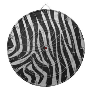 Trendy Zebra Animal Print Pattern created by Imagi Dartboard