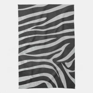 Trendy Zebra Animal Print Pattern created by Imagi Tea Towel