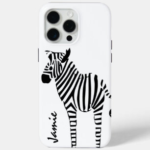 Trendy Zebra Lovers  iPhone 15 Pro Max Case
