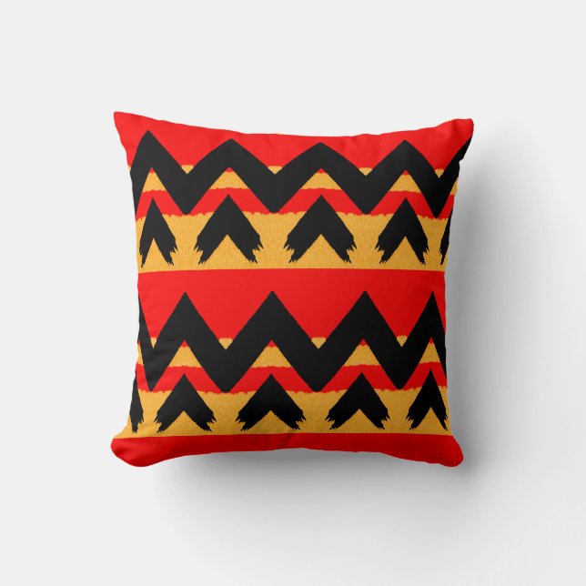 Trendy Zigzag Cushion (Front)