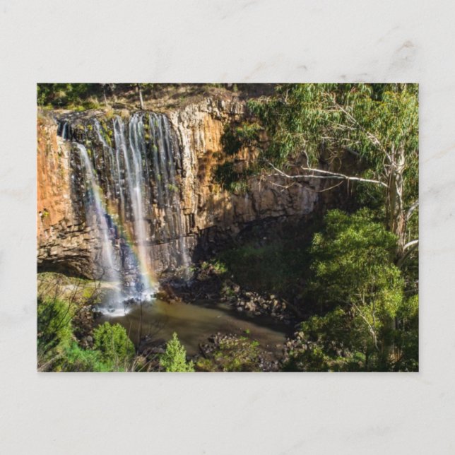 Trentham Falls Melbourne Victoria Australia Postcard (Front)