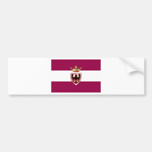 Trentino (Italy) Flag Bumper Sticker
