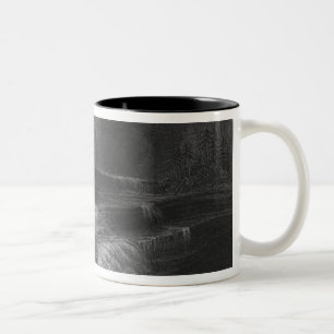Trenton High Falls, 1838 Two-Tone Coffee Mug
