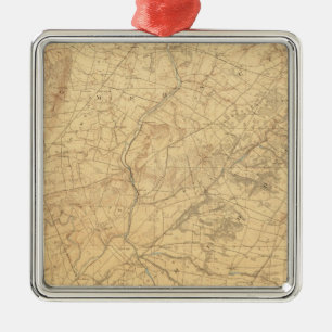 Trenton, New Jersey Metal Tree Decoration