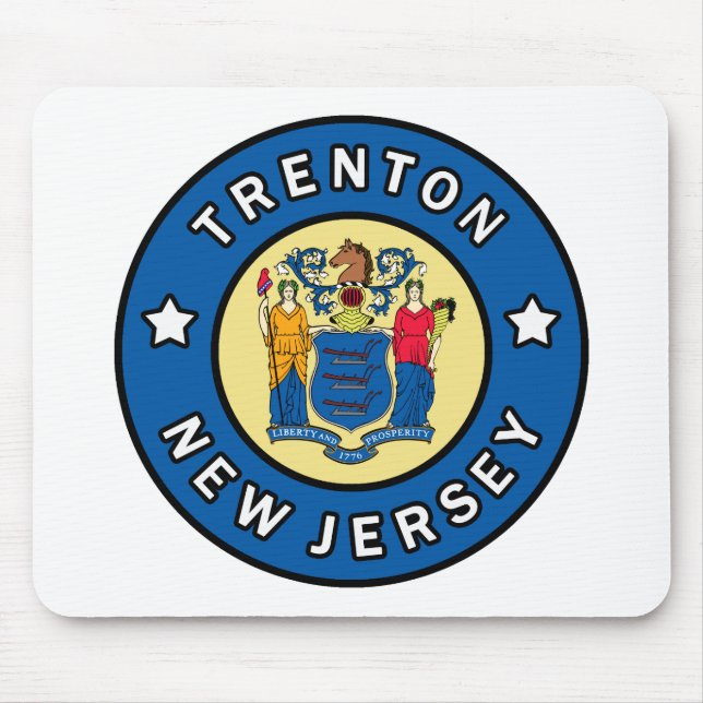 Trenton New Jersey Mouse Pad (Front)
