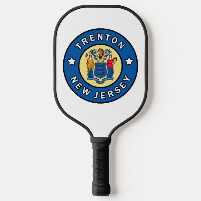 Trenton New Jersey Pickleball Paddle (Front)