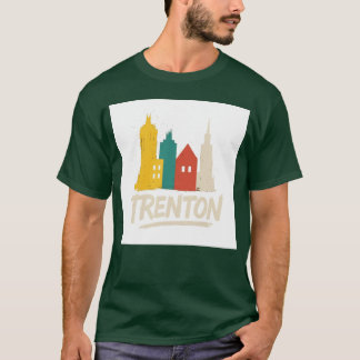Trenton Skyline Street Style friend T-Shirt