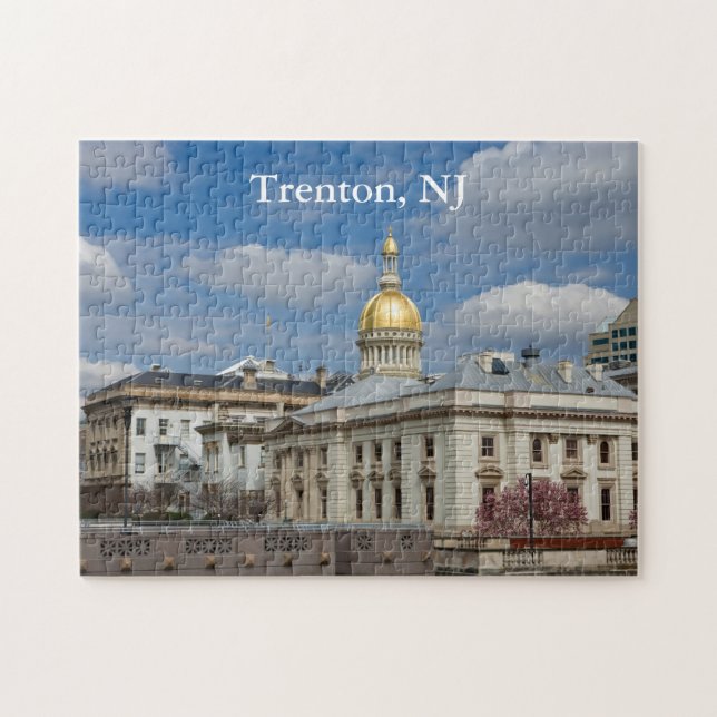 Trenton State Capitol Puzzle (Horizontal)