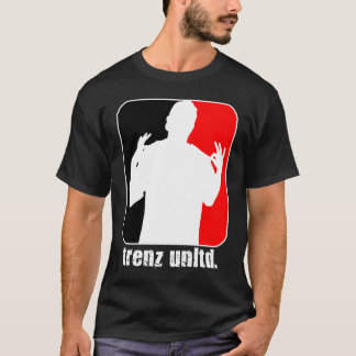Trenz Unltd. Red & Black (Falcons) Black Tee