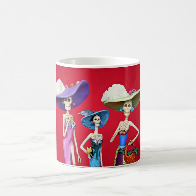 Tres Catrinas Mug (Center)