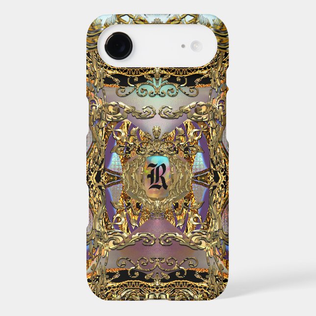 Très orné Elegant Girly 6/6s  Monogram Case-Mate iPhone Case (Back)