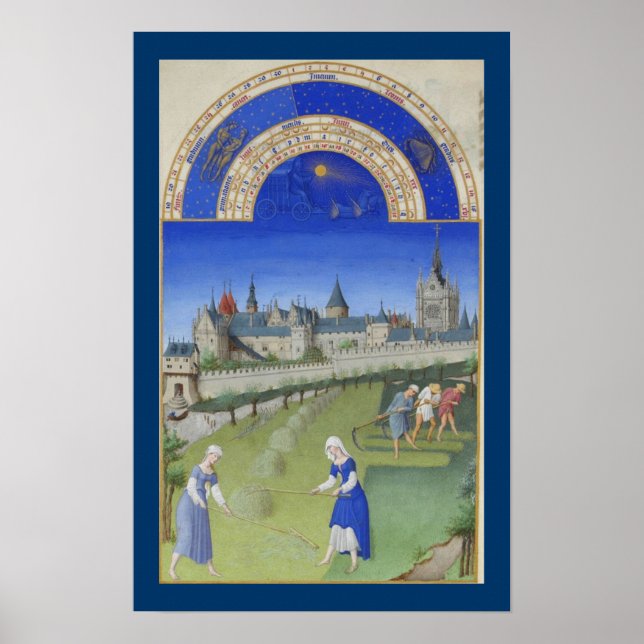 Très Riches Heures - June Poster (Front)