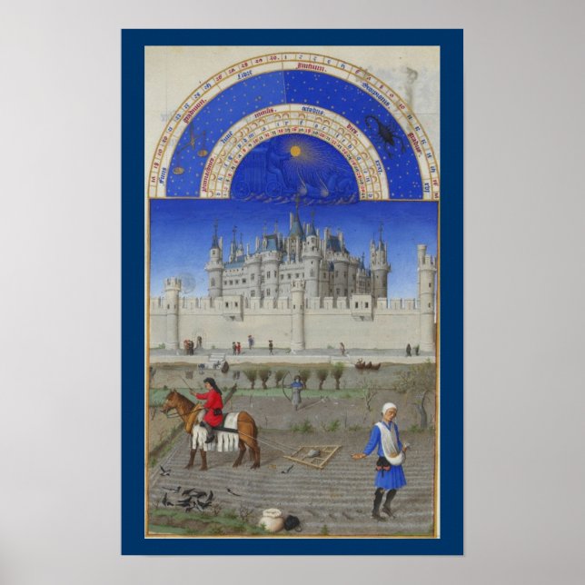 Très Riches Heures - October Poster (Front)