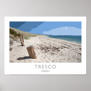 Tresco Railway Poster