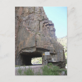 treturous Colorado road Postcard