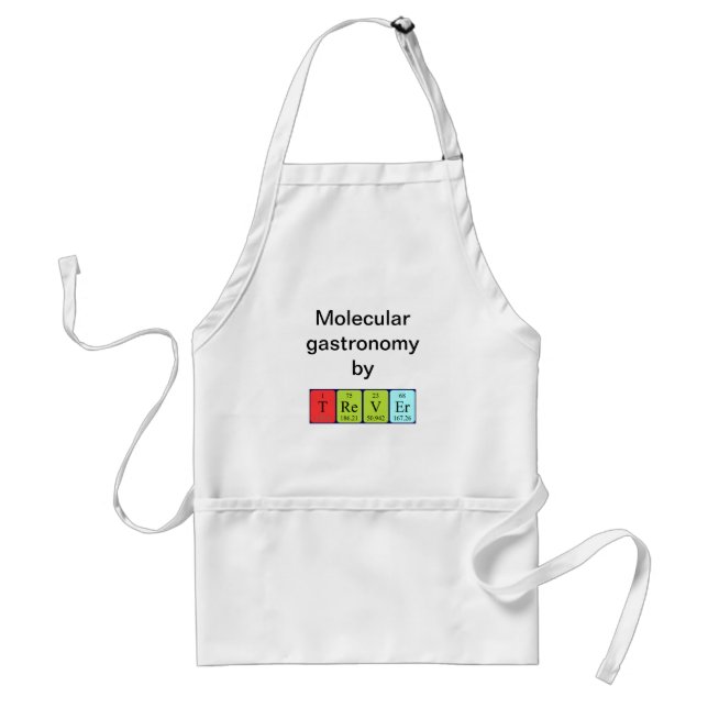 Trever periodic table name apron (Front)