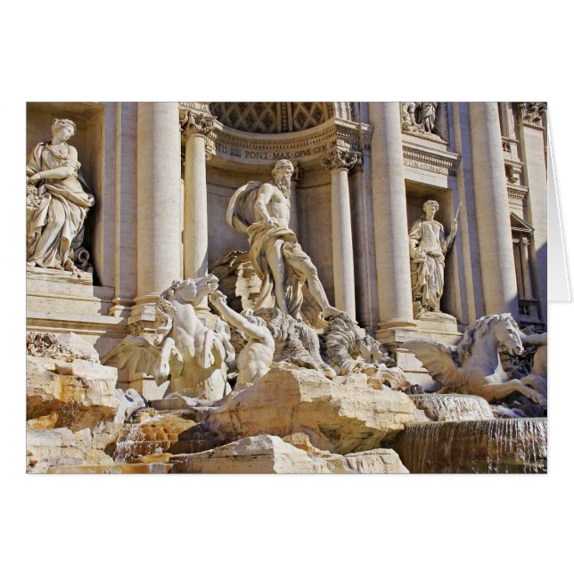 Trevi fountain (Front Horizontal)