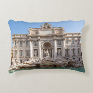 Trevi Fountain at early morning - Rome, Italy Decorative Cushion